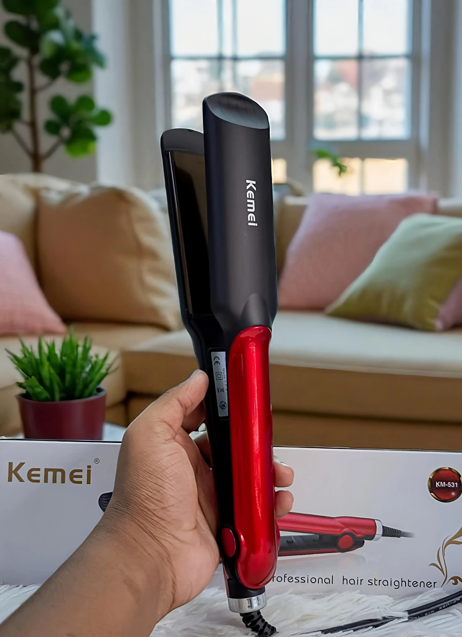 Kemei KM-531 Hair Straightener in Bangladesh