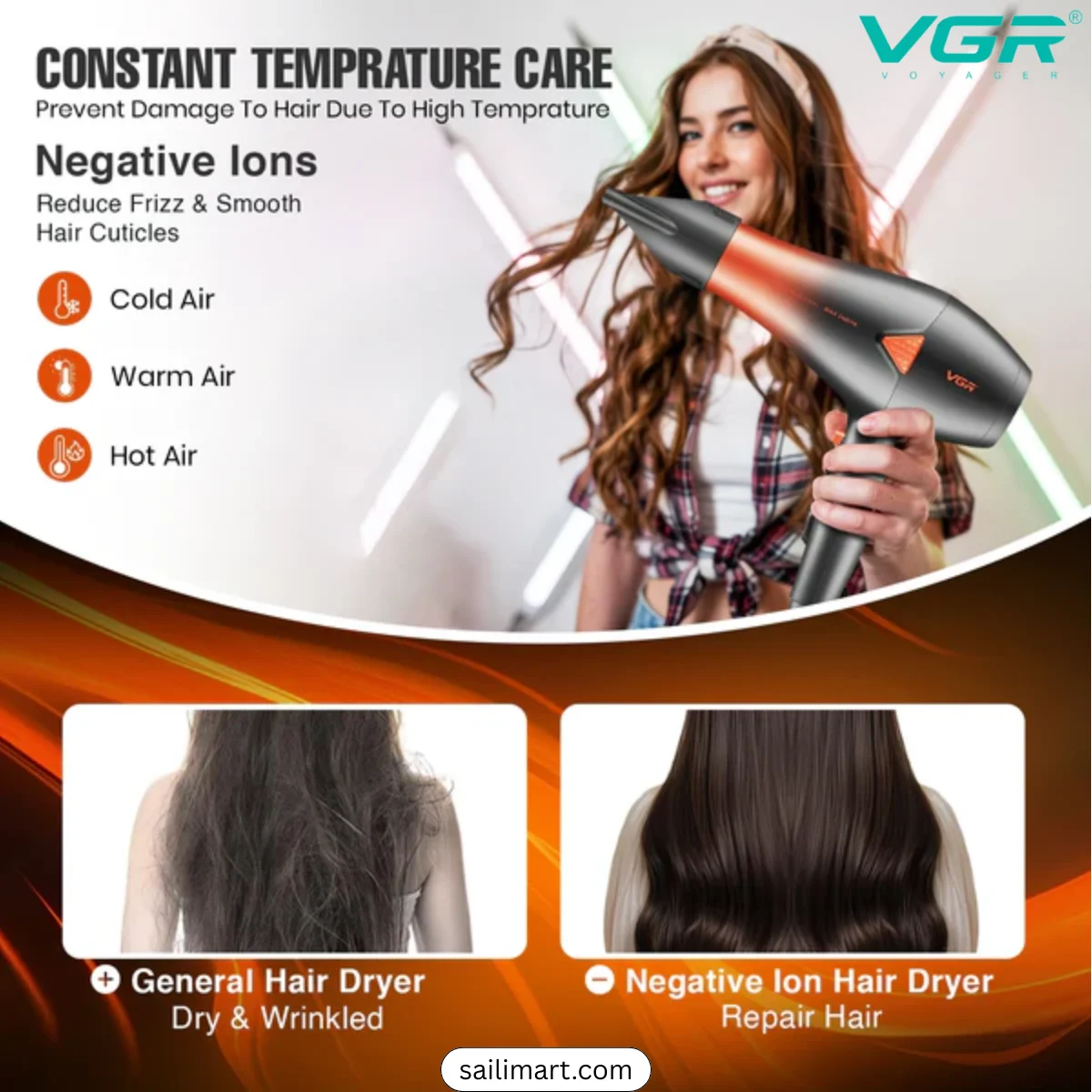 VGR V-455 Hair Dryer in Bangladesh