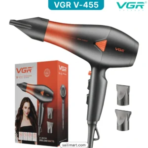 VGR V-455 Professional Hair Dryer 2000-2400W