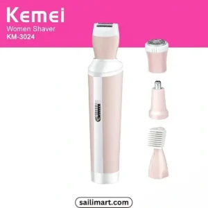 Kemei KM-3024 Trimmer & Shaver for Women