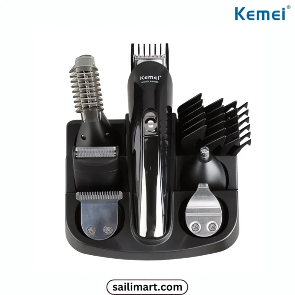 Kemei KM-600 Top-notch 11 in 1 Grooming Trimmer