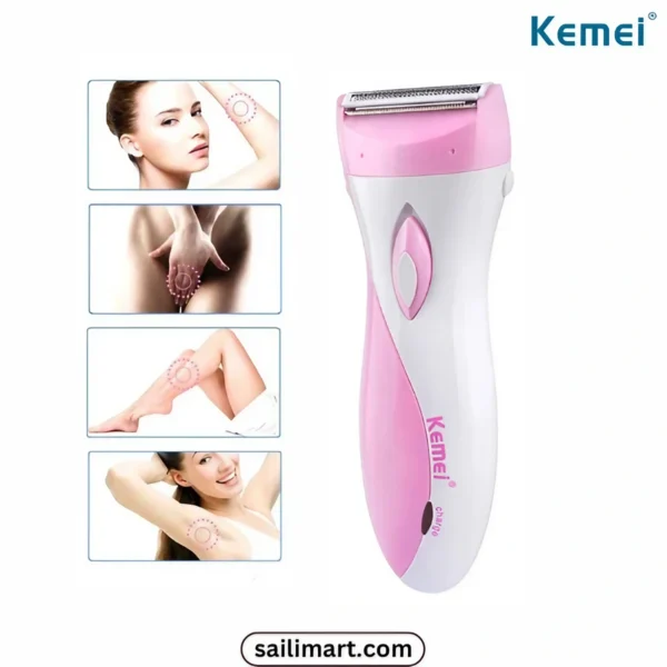 Kemei KM-3018 Shaver and Bikini Hair Removal for Women