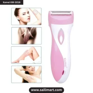 Kemei KM-3018 Best Lady Shaver for Women