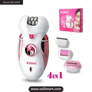 Kemei KM-2530 (4 in 1) Women Epilator & Shaver