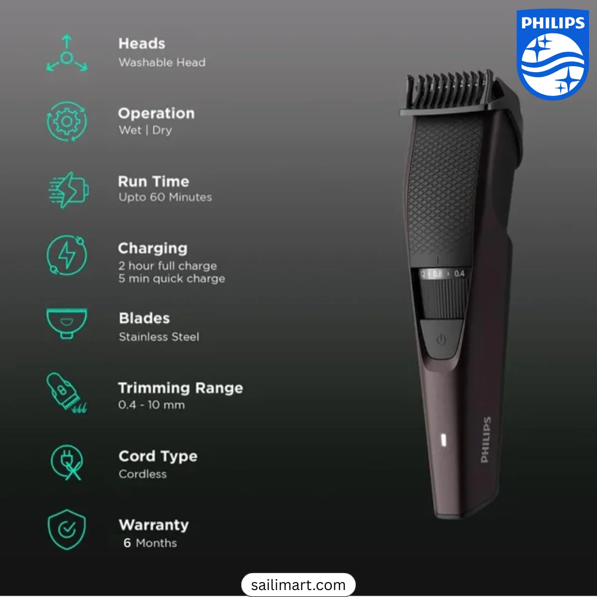 Best and Original Philips BT3415/15 Trimmer Best Price in Bangladesh