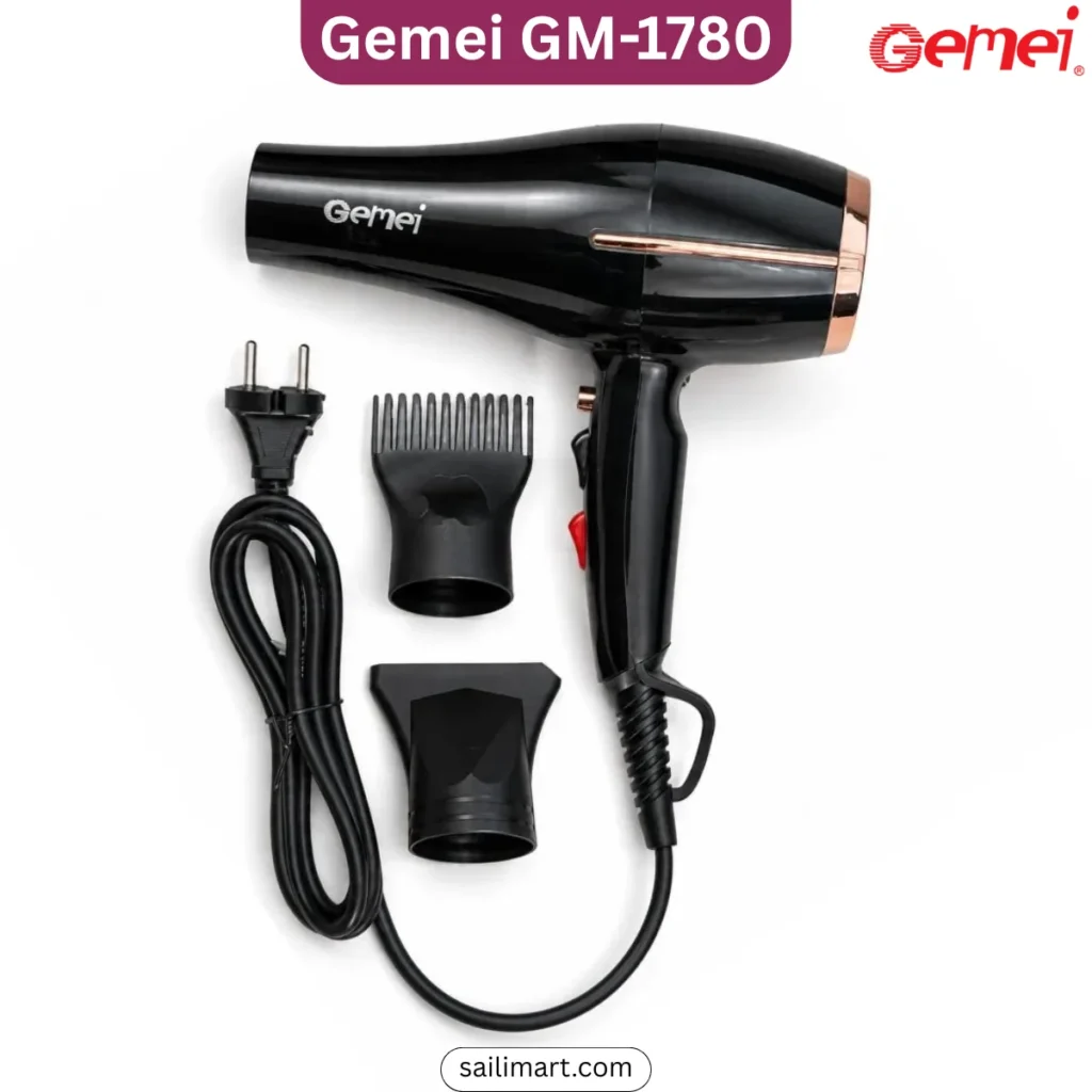 Gemei Gm-1780 Professional Hair Dryer 3000W