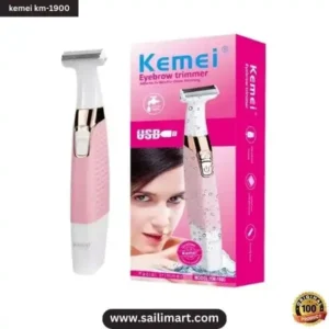 Kemei KM-1900 Rechargeable Electric portable Shaver for Women