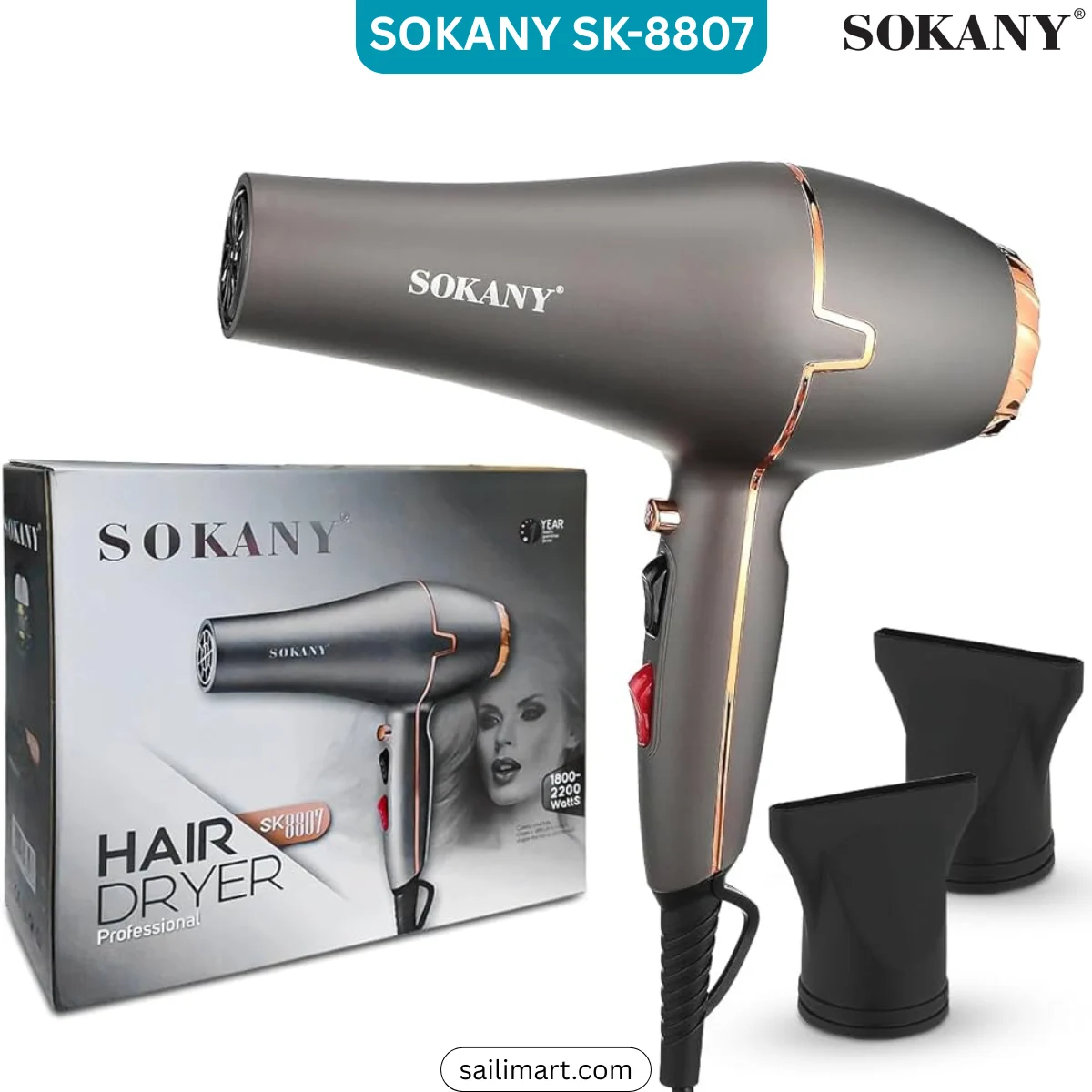 Sokany SK-8807 Hair Dryer in Bangladesh