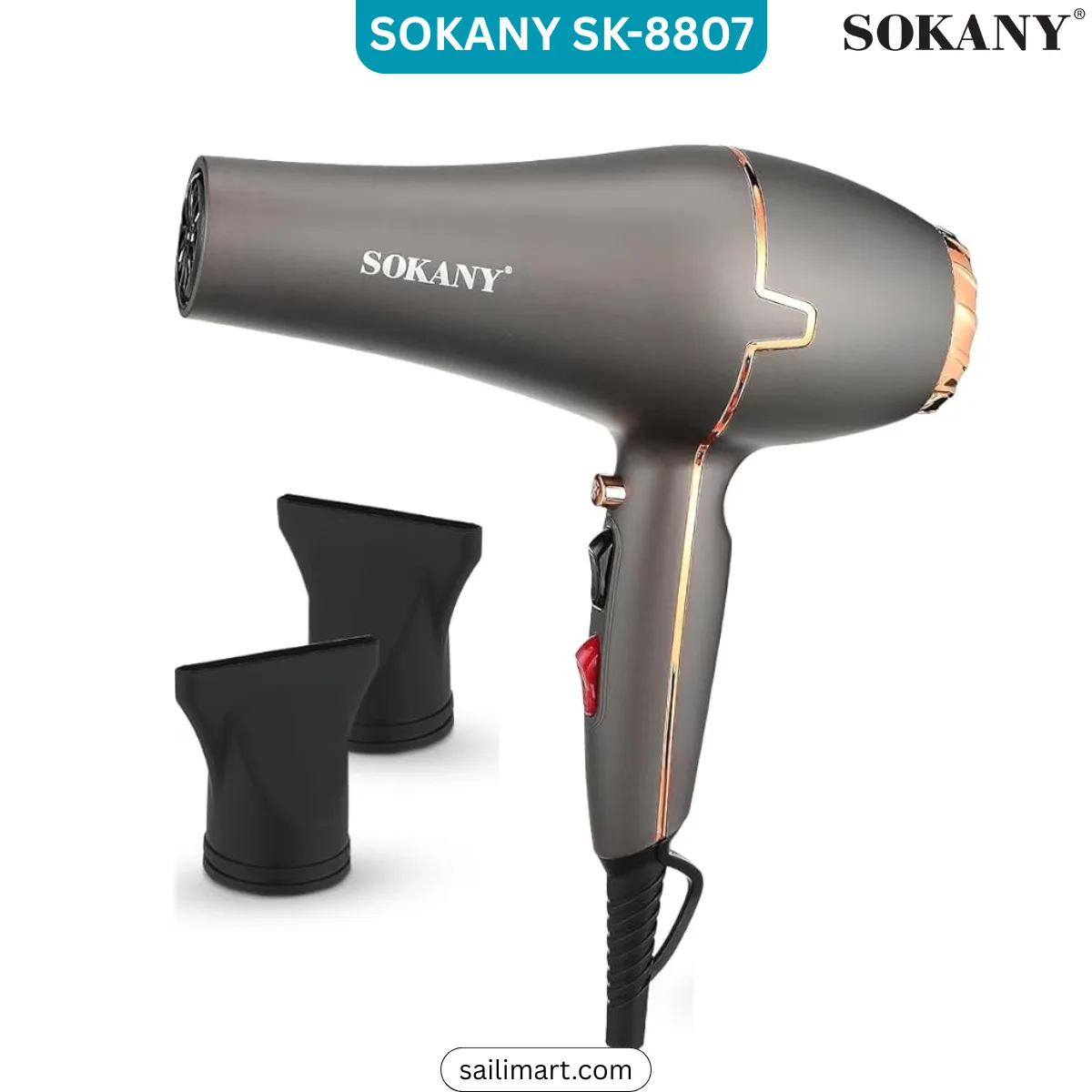 SOKANY SK-8807 Professional Hair Dryer 1800-2200W