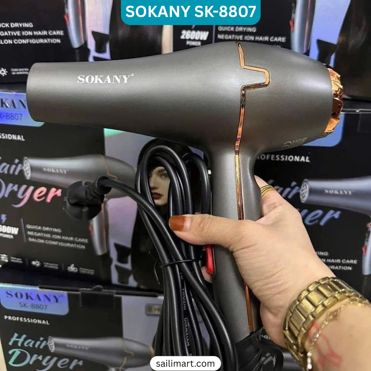 Sokany SK-8807 Hair Dryer Best Price in Bangladesh