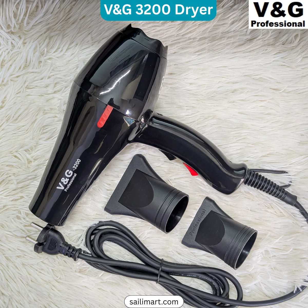 V&G 3200 Hair Dryer Best Price in Bangladesh