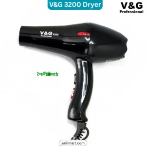 V&G 3200 Professional Hair Dryer with 2000W
