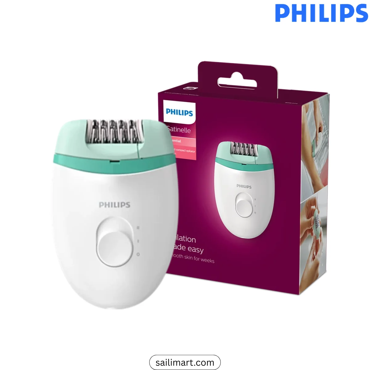 Philips BRE224 Essential Epilator for Women