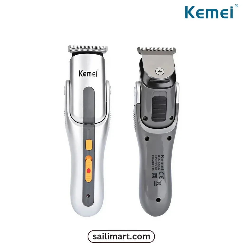 Kemei KM-680A 8-in-1 Grooming Kit – Nose, Ear, Beard & Hair ট্রিমার