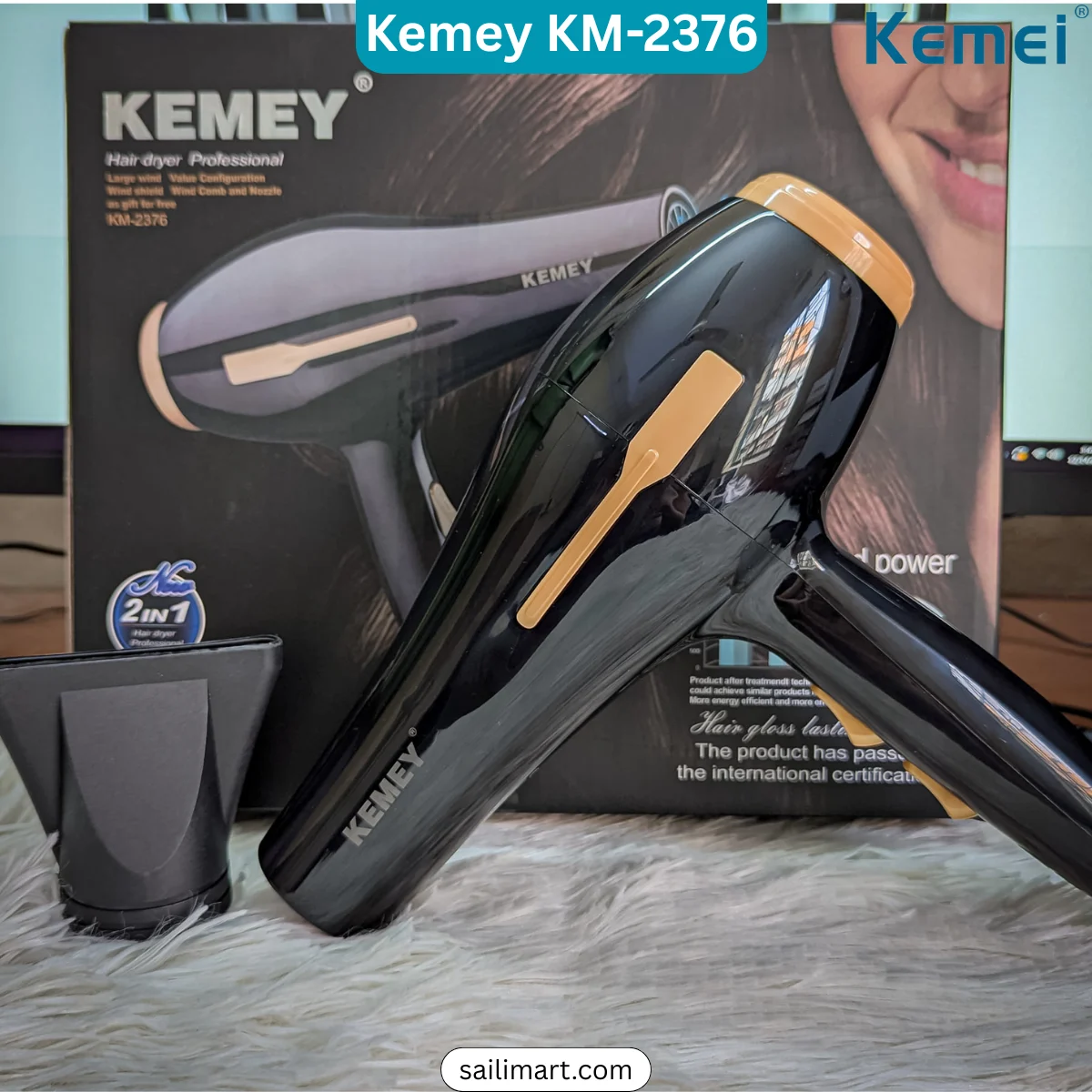 Kemey KM 2376 Hair Dryer Best Price in Bangladesh