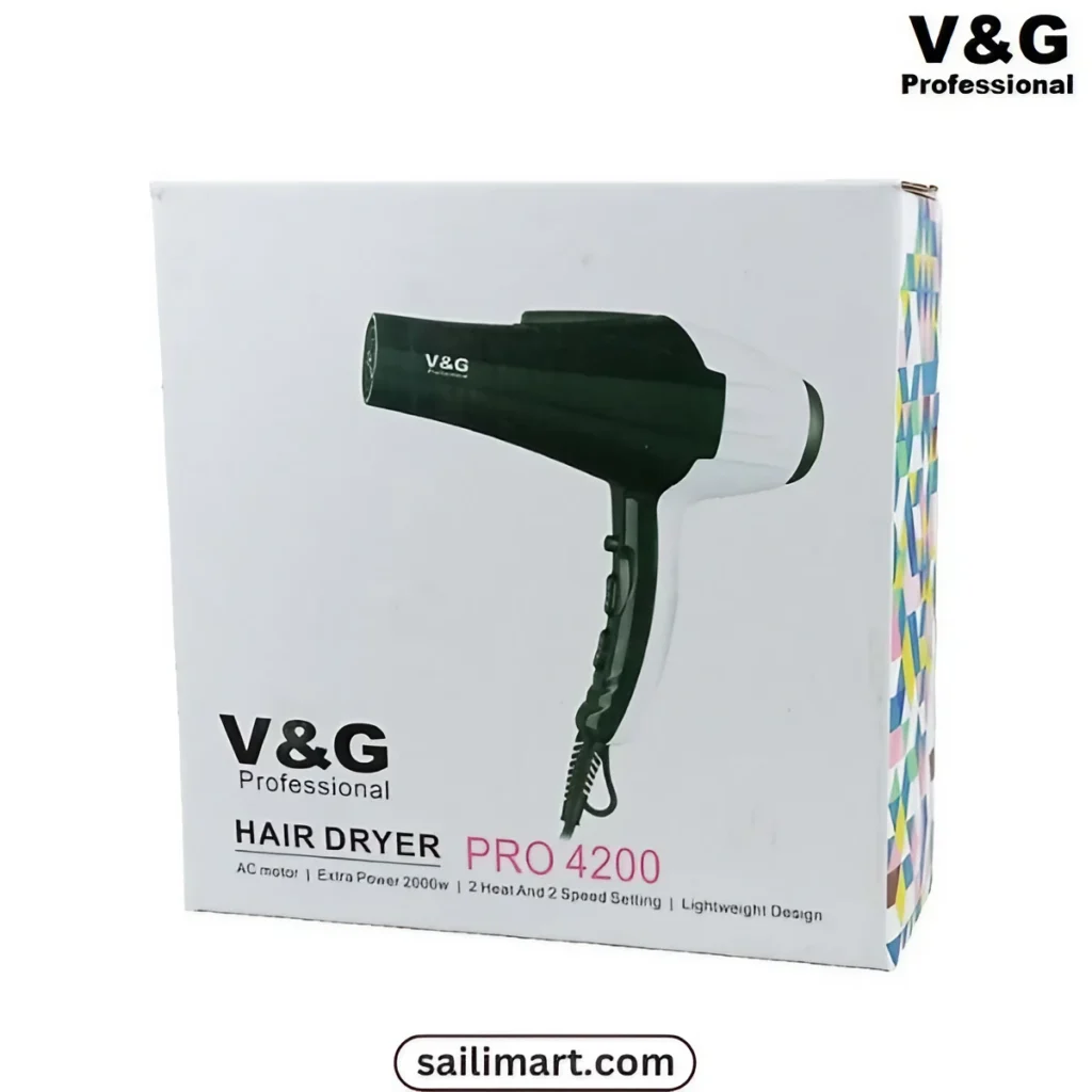 V&G Pro- 4200 Professional Hair dryer 2000W