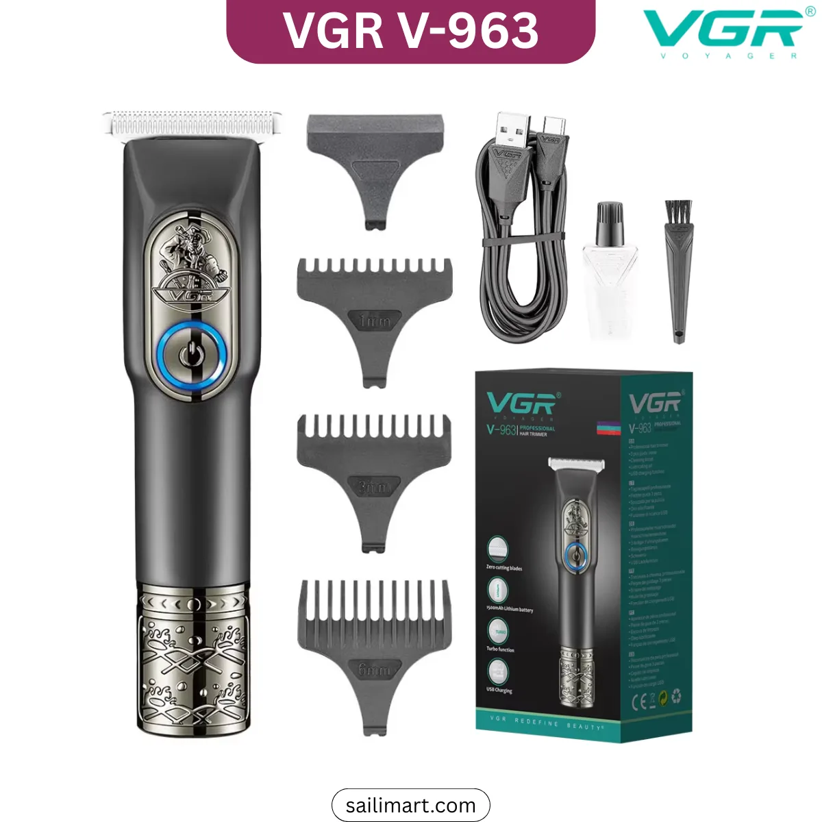VGR V-963 Rechargeable Beard Trimmer for Men best price in Bangladesh