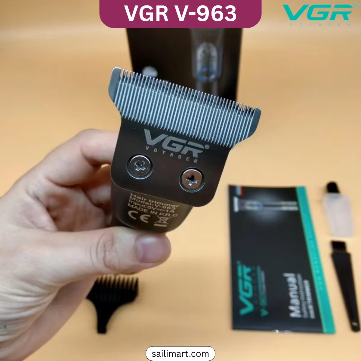 VGR V-963 Cordless Beard Trimmer - soili mart Bangladesh