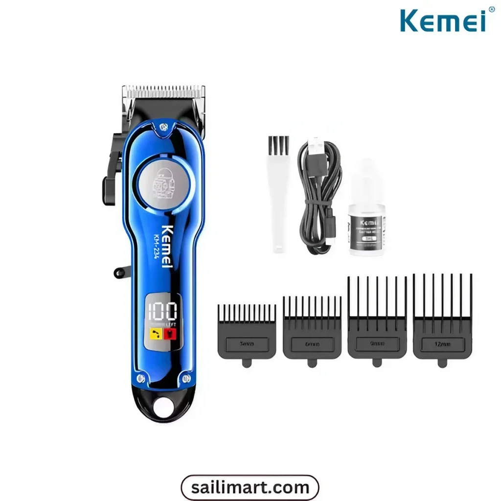 Kemei KM-234 Rechargeable Hair and Beard Trimmer