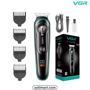 VGR V-075 Limited Edition Hair Trimmer For Men, Black শৈলী মাঠ