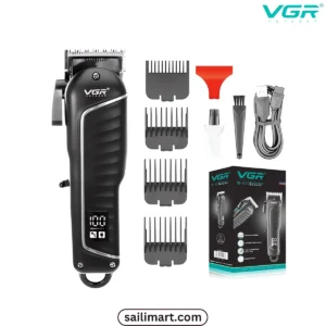 VGR 683 hair clipper and USB charging cable