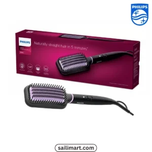 Philips BHH880 Heated Straightening Brush | soilimart
