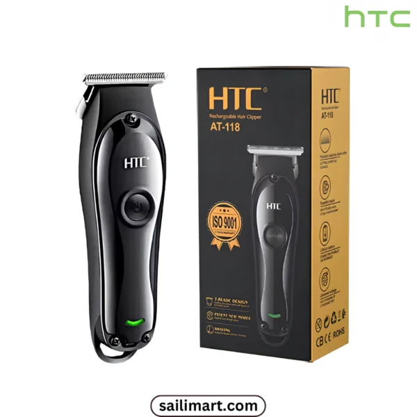 HTC AT-118 Popular Rechargeable Hair and Beard Trimmer