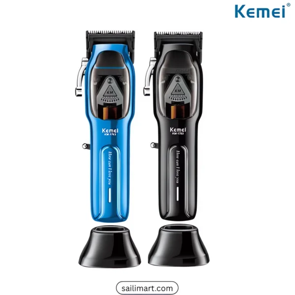Kemei KM-1763 Professional Hair Clipper for Men 9000RPM
