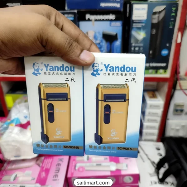 Yandou Rechargeable Electric Shaver for Men