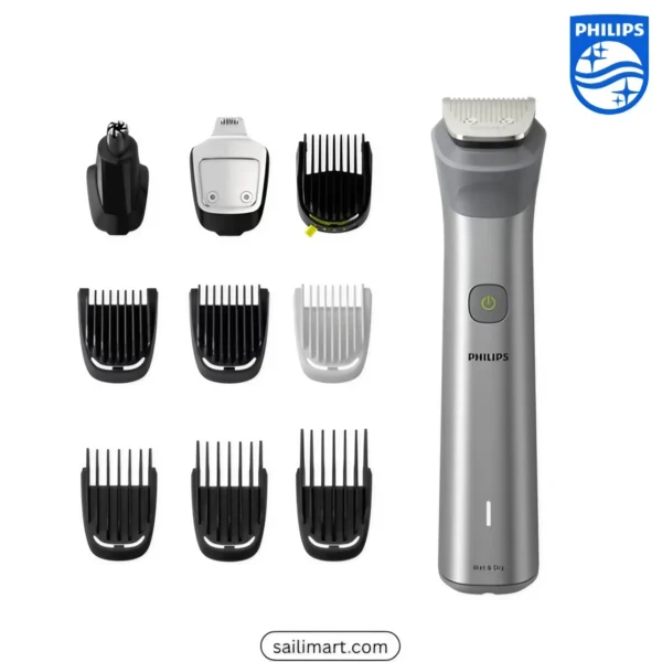 Philips MG5920/15 Series 5000 Trimmer10-in-1 All-in-One Grooming Kit for Face, Hair & Body