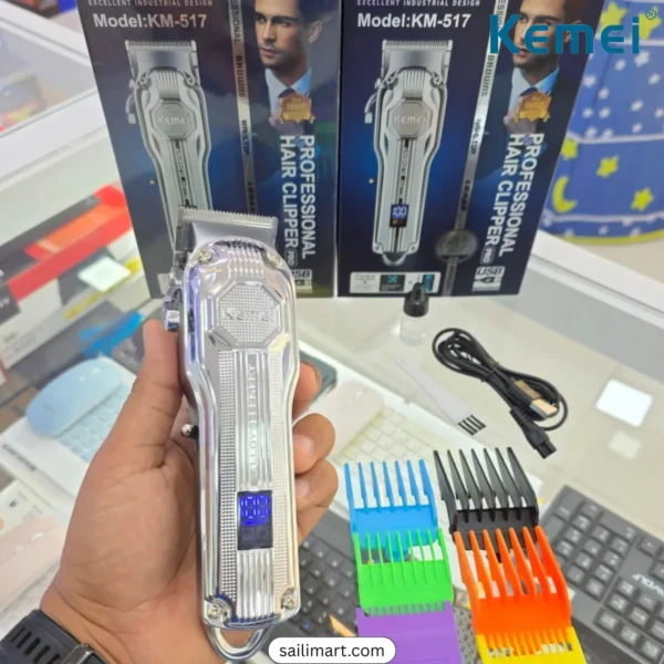 Kemei KM-517 Trimmer Best Price in Bangladesh