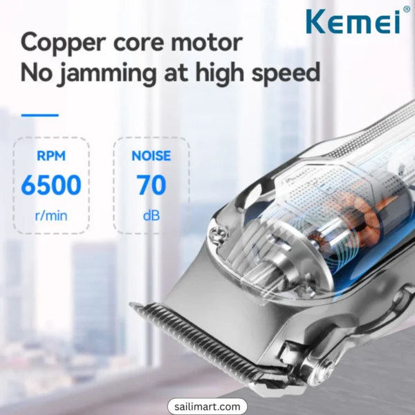 Kemei KM-517 Powerfull Trimmer for hair and beard