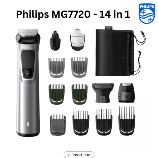 Philips MG7720/15 Premium 14-in-1 Multi-Grooming Kit