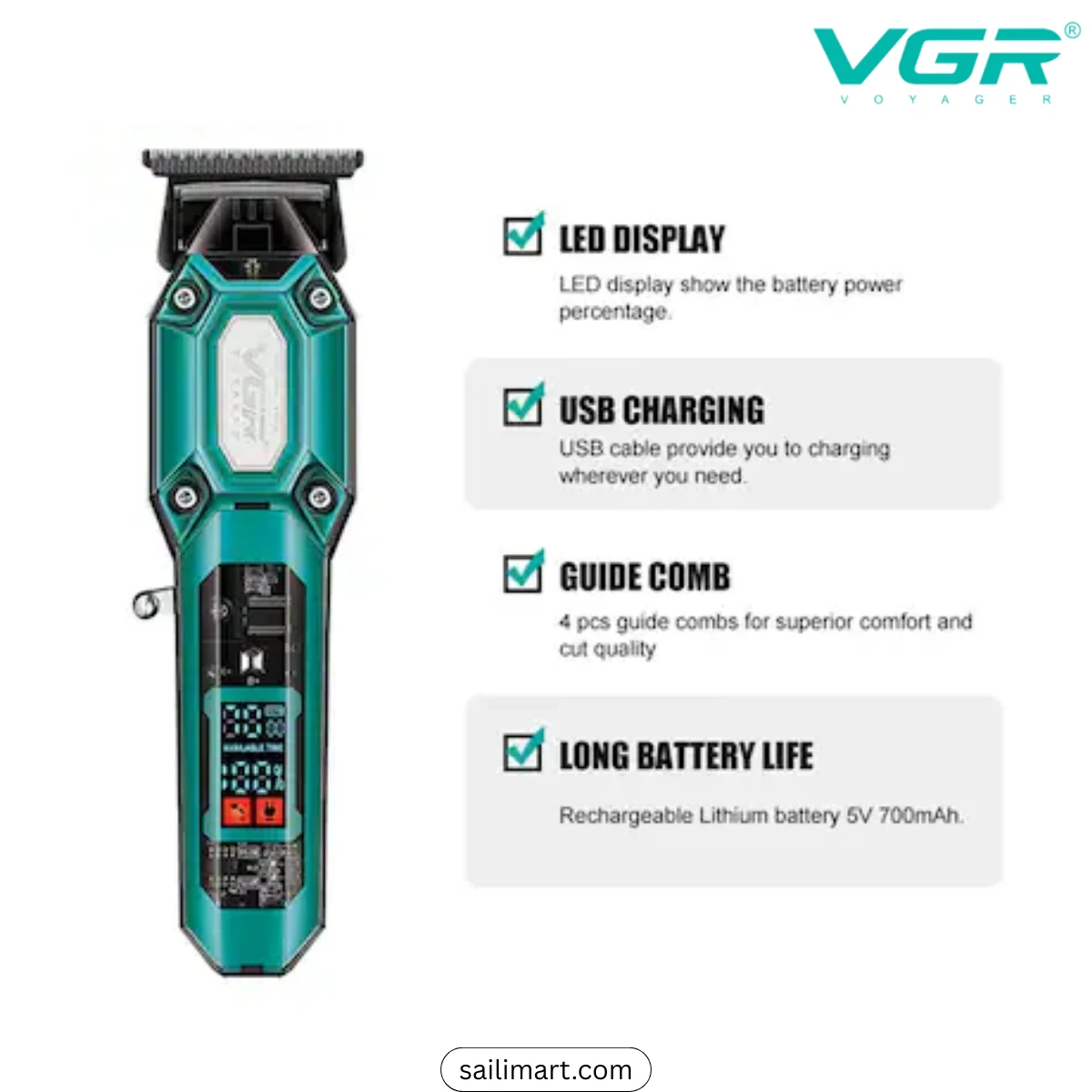 VGR V-600 Trimmer in Bangladesh