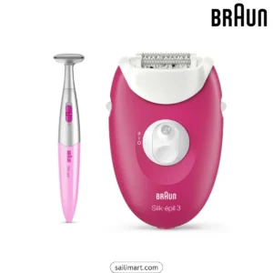 Braun Silk-Epil 3 SE3-202 Epilator & Trimmer For Women