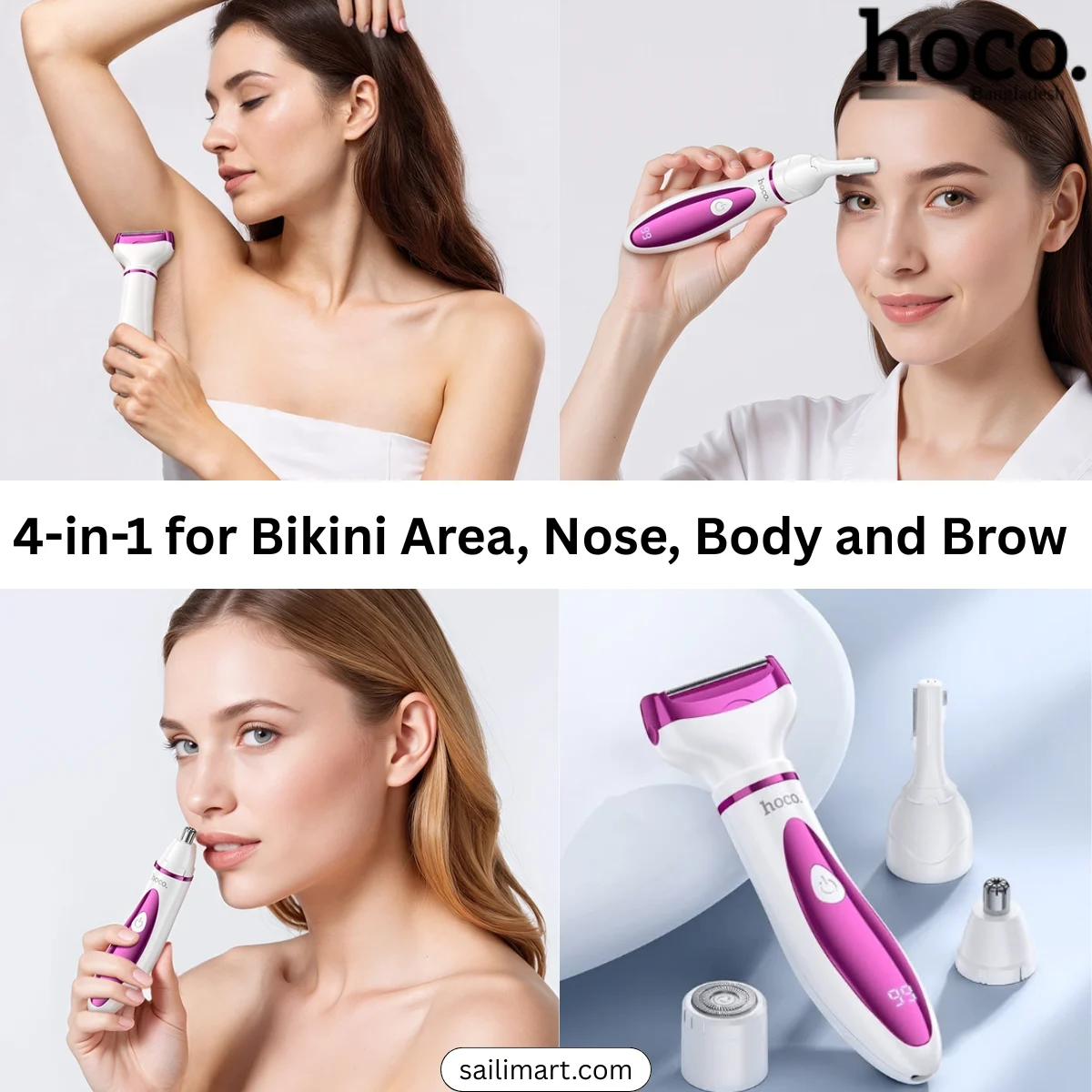 Hoco HP80 Multi Functional Trimmer for Women