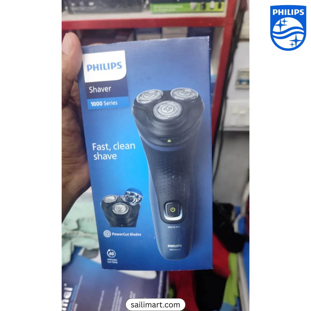 Original Philips S1151/00 waterproof Shaver for Men