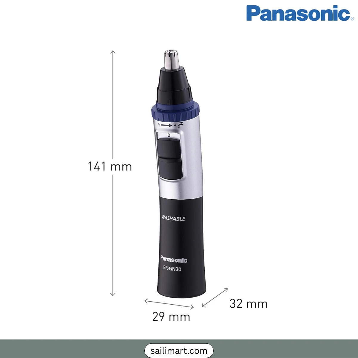 Panasonic ER-GN30-K Nose Trimmer in Bangladesh