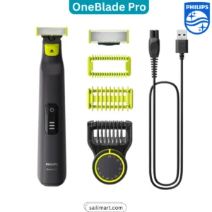 Philips OneBlade Pro QP6542/10 Face + Body Trims and Shaves All in One