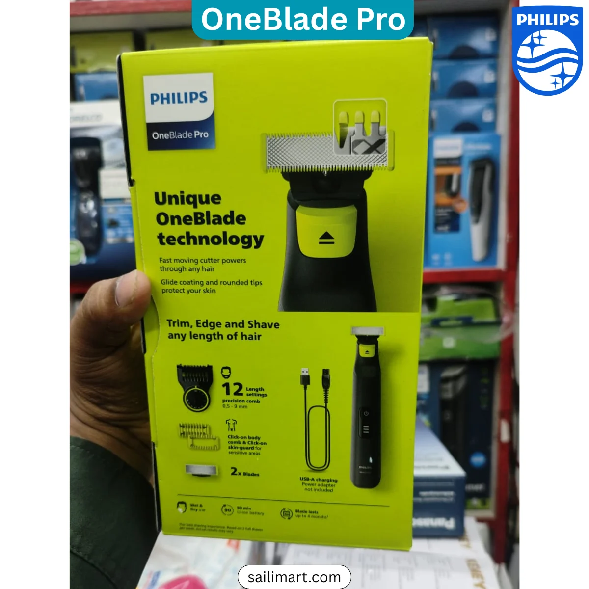 Philips QP6542/10 OneBlade Pro – Original Trimmer Price in Bangladesh