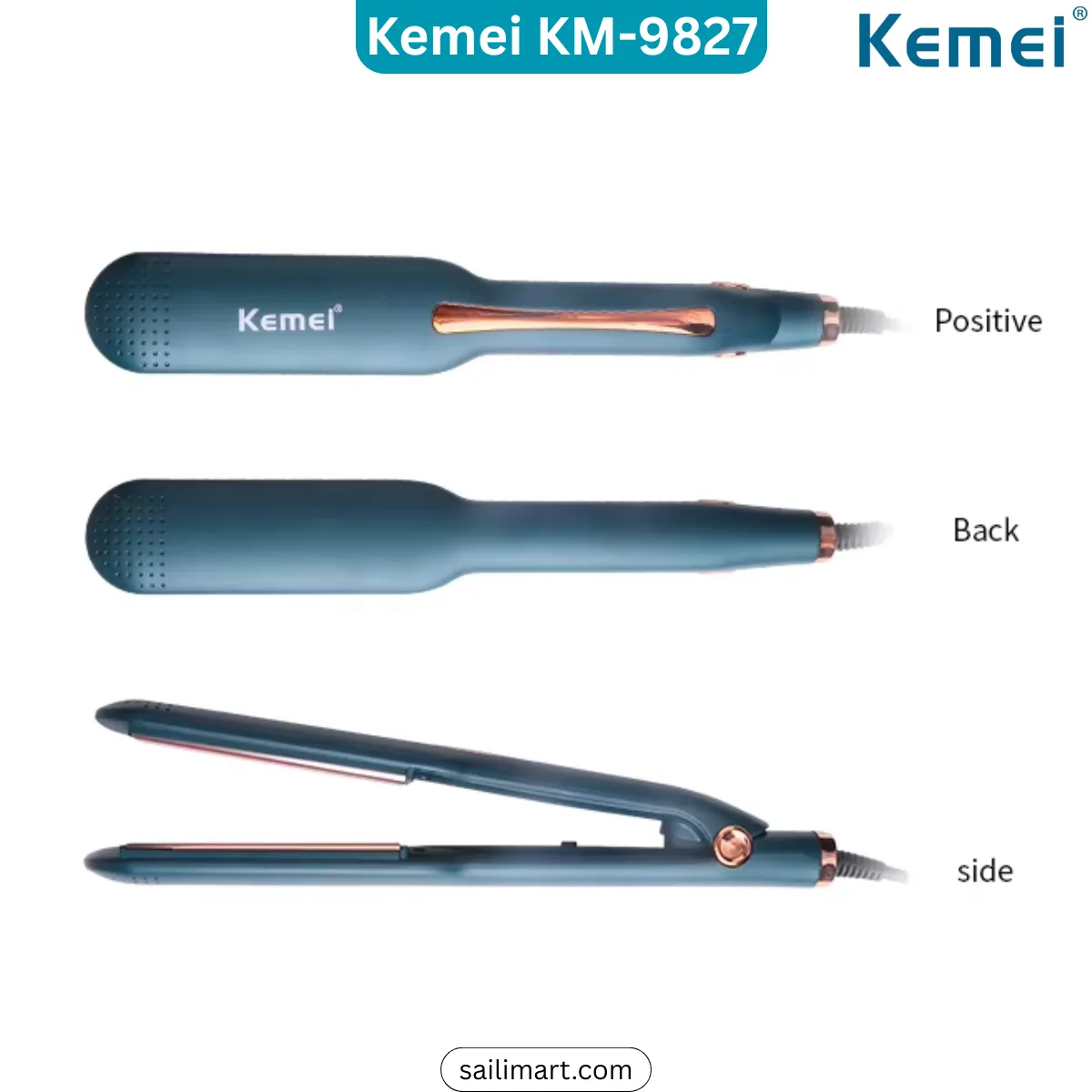 Kemei KM-9827 Hair Straightener in Bangladesh