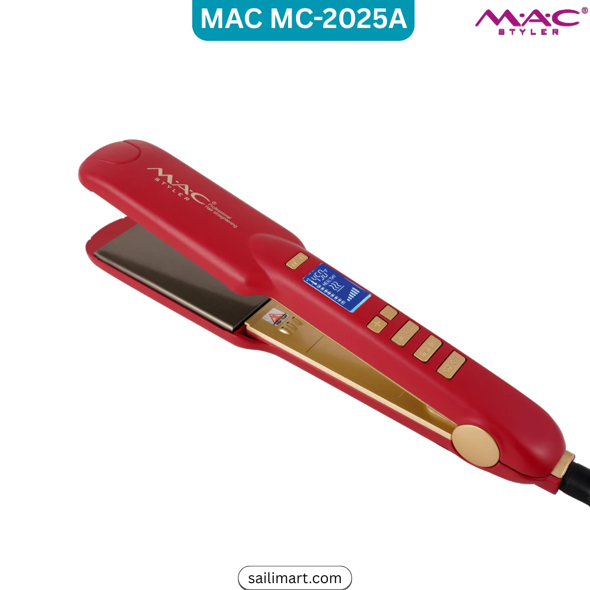 MAC MC-2025A Professional Hair Straightener