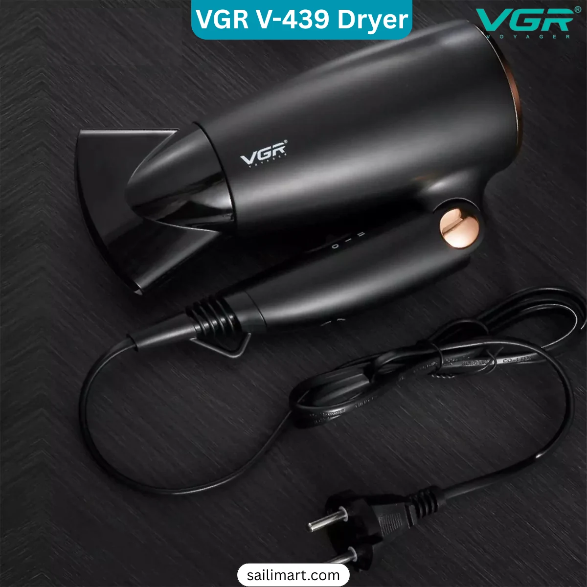 VGR V-439 Foldable Hair Dryer for men