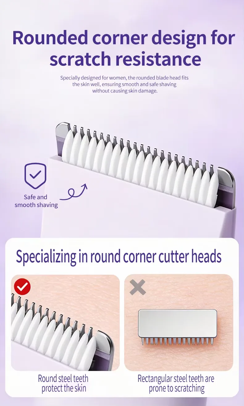 2 in 1 Double Headed Women’s Shaver & Trimmer