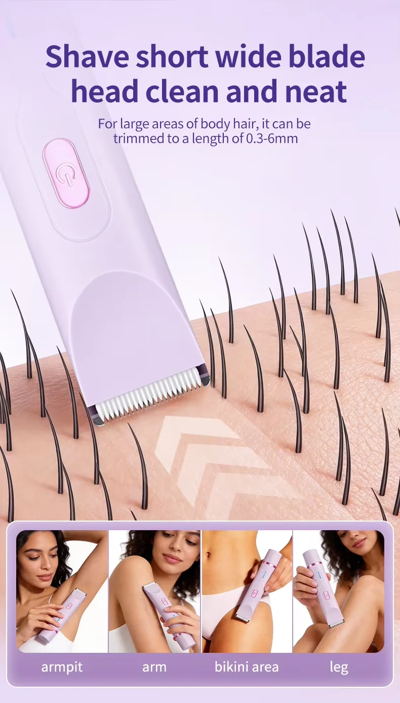 2 in 1 Double Headed Women’s Shaver & Trimmer