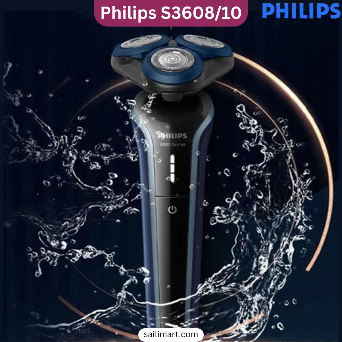 Philips S3608/10 Waterproof Shaver