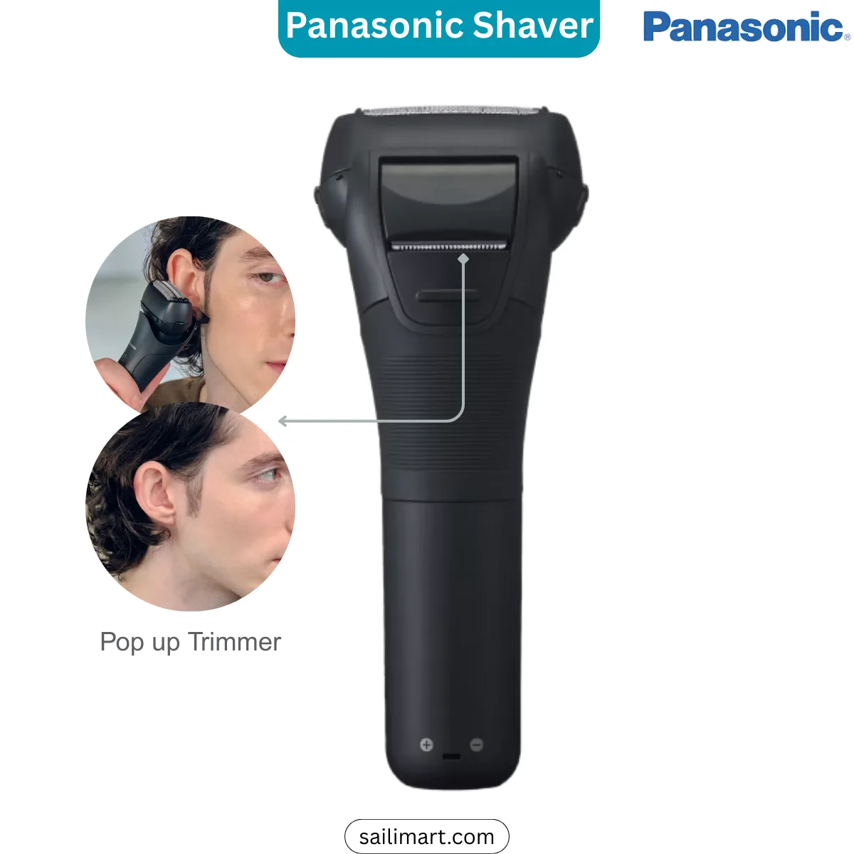 Panasonic ES-LT2B 3-Blade Wet & Dry Electric Shaver