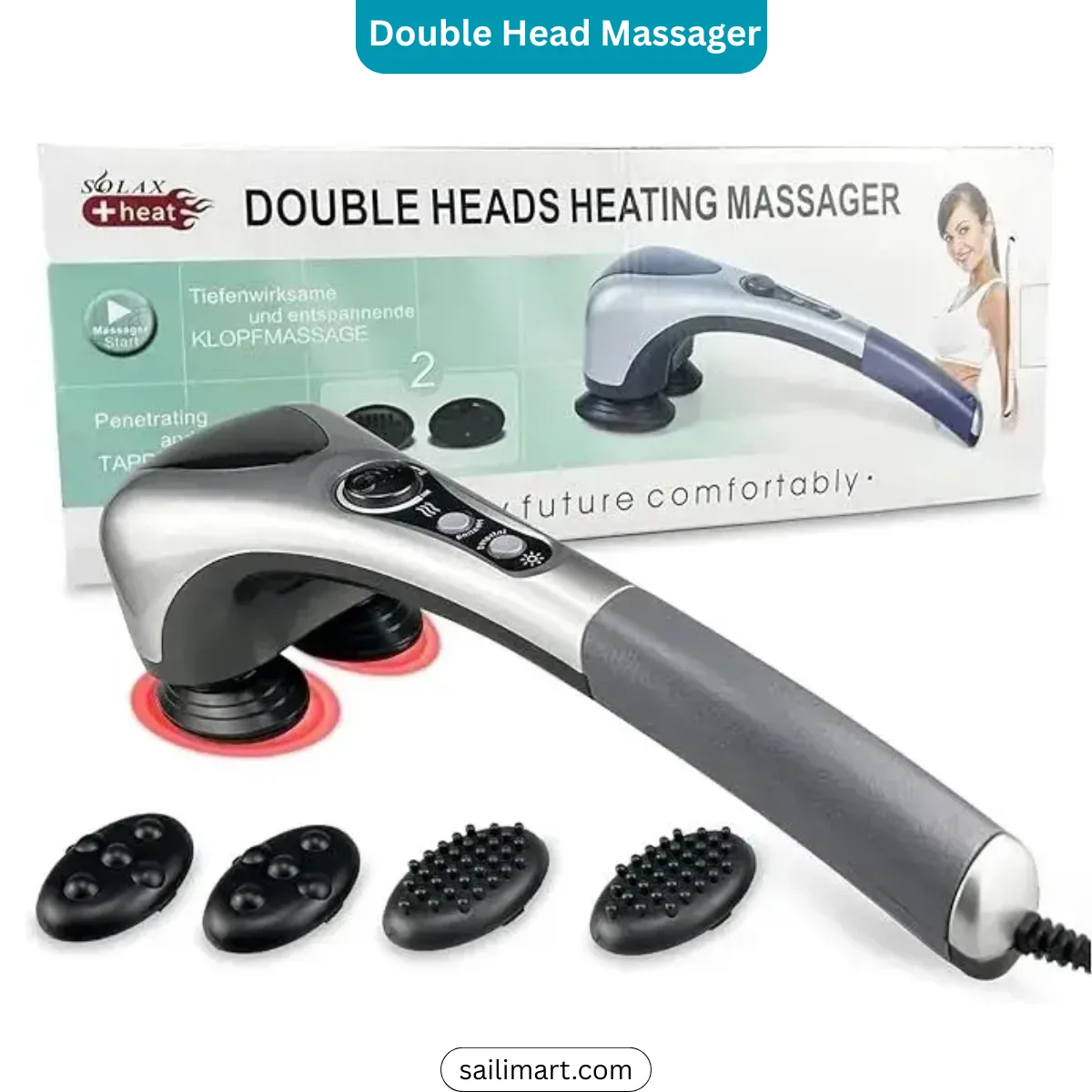 Double Heads Heating Massager - Best Price in Bangladesh