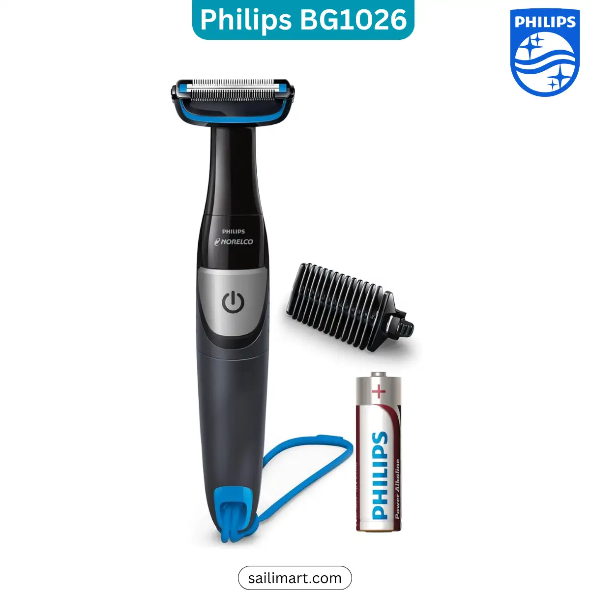 Philips BG102660 Showerproof Body Groomer Series 1000