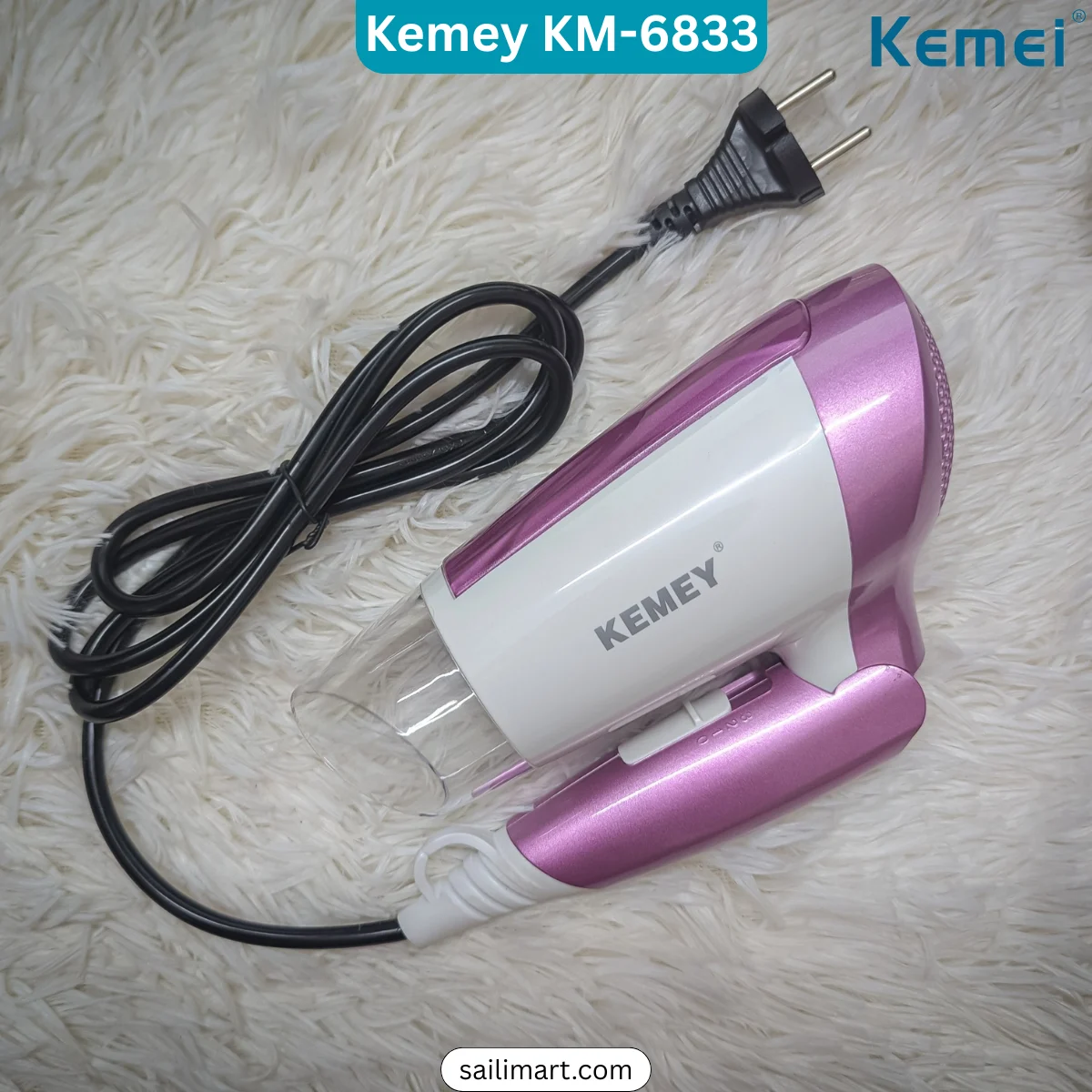 Kemei KM-6833 Hair Dryer Best Price in Bangladesh